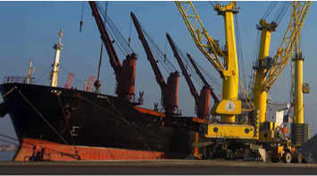 Large scale robust optimization of bulk port operations.